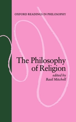 The Philosophy of Religion B001RPLR36 Book Cover