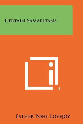 Certain Samaritans 1258279371 Book Cover