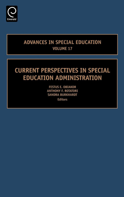 Current Perspectives in Special Education Admin... 0762313412 Book Cover