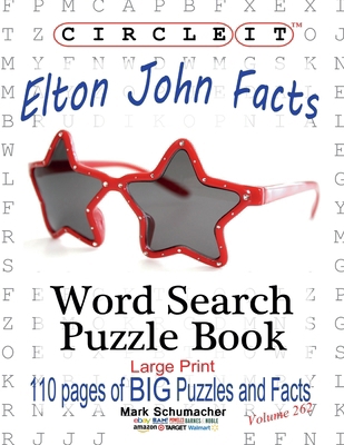 Circle It, Elton John Facts, Word Search, Puzzl... [Large Print] 1950961494 Book Cover