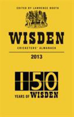 Wisden Cricketers' Almanack 2013 1408175630 Book Cover