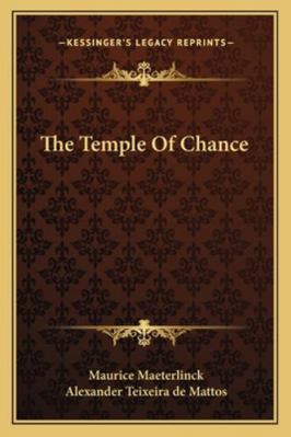 The Temple Of Chance 1162837861 Book Cover