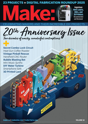 Make: Volume 92: 20th Anniversary Issue 168045868X Book Cover