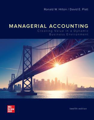 Looseleaf for Managerial Accounting: Creating V... 1260417042 Book Cover