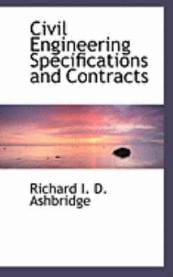 Civil Engineering Specifications and Contracts 0559018339 Book Cover