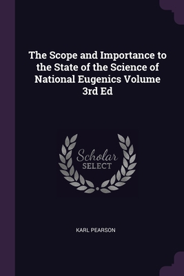 The Scope and Importance to the State of the Sc... 1377943941 Book Cover