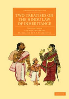 Two Treatises on the Hindu Law of Inheritance 1108055214 Book Cover