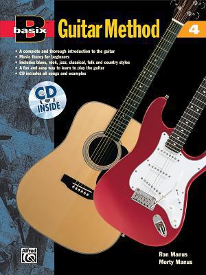 Basix Guitar Method, Bk 4: Book & CD (Basix(R) ... 088284749X Book Cover
