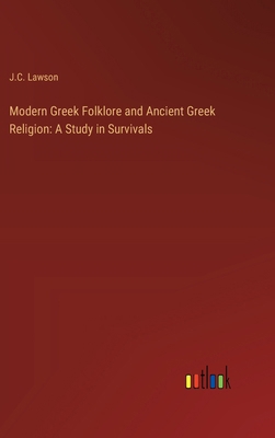 Modern Greek Folklore and Ancient Greek Religio... 3368922912 Book Cover