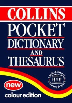 Collins Pocket Dictionary and Thesaurus 0004702689 Book Cover