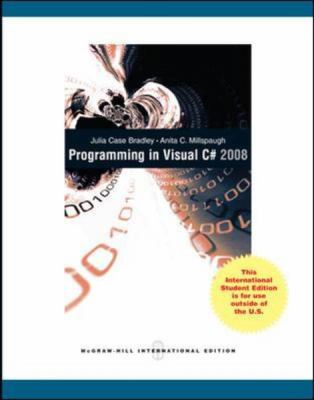 Programming in Visual C# 2008 0070172811 Book Cover