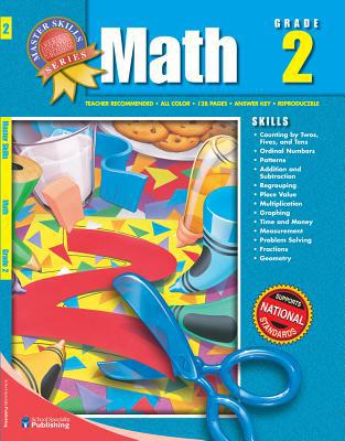 Math, Grade 2 (Master Skills) 156189012X Book Cover