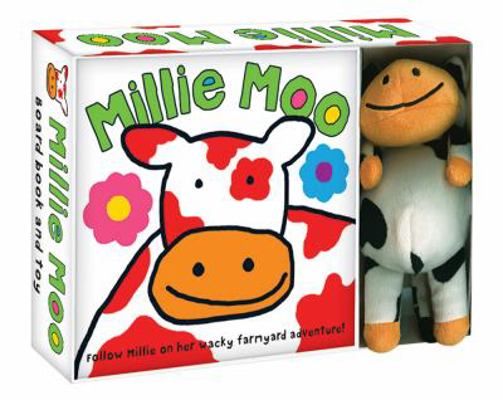 Millie Moo Board Book and Toy Set 0312514727 Book Cover