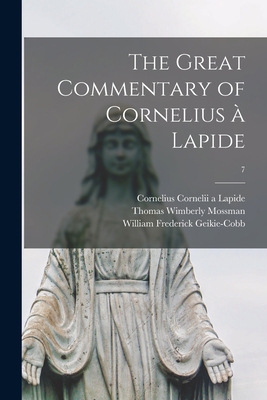 The Great Commentary of Cornelius à Lapid... 1013867009 Book Cover