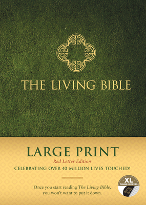 The Living Bible Large Print Red Letter Edition [Large Print] 1496433513 Book Cover