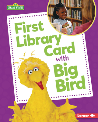 First Library Card with Big Bird B0DQ661MJQ Book Cover