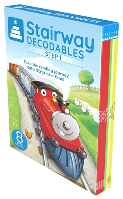Stairway Decodables Step 1 (8-Book Boxed Set #1) B0D5NL1SG6 Book Cover