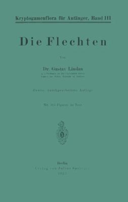 Die Flechten [German] 3642890660 Book Cover