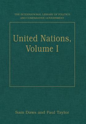 United Nations, Volume I: Volume I: Systems and... 1041050348 Book Cover