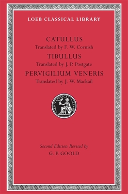 Catullus. Tibullus. Pervigilium Veneris [Latin] B001AM0GW4 Book Cover