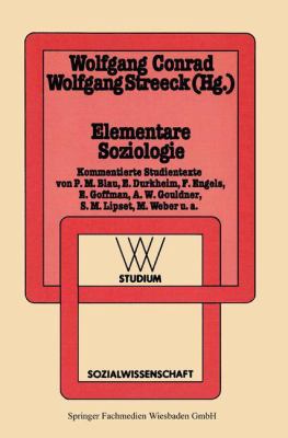 Elementare Soziologie [German] 3531220977 Book Cover