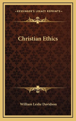 Christian Ethics 1163414328 Book Cover