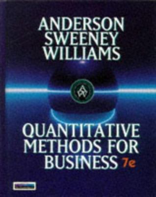 Quant Methods for Business 0538876018 Book Cover