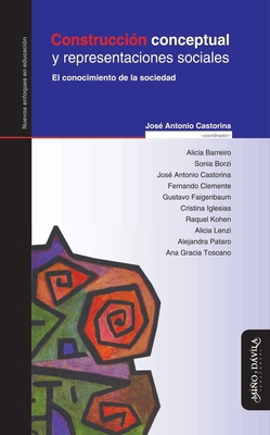 Construcción conceptual y representaciones soci... [Spanish] 849529480X Book Cover