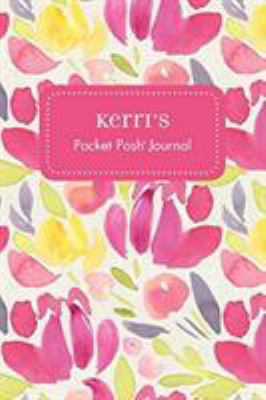 Kerri's Pocket Posh Journal, Tulip 1524835404 Book Cover