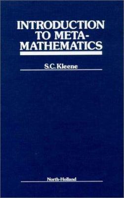 Introduction to Metamathematics 0720421039 Book Cover