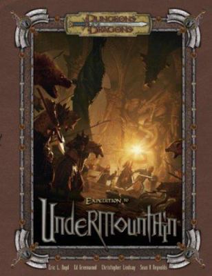 Expedition to Undermountain (Dungeons & Dragons... 078694157X Book Cover