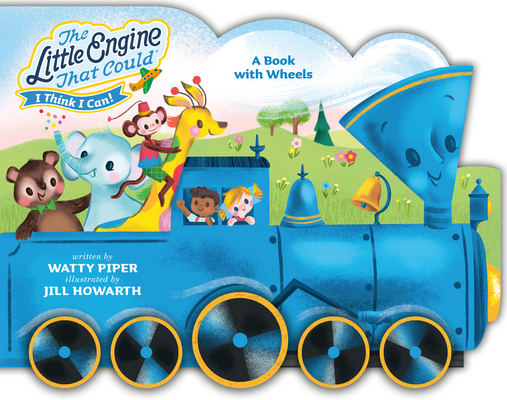 The Little Engine That Could: A Book with Wheels B0FH1L6384 Book Cover