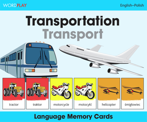 Wordplay Language Memory Cards-Transportation (... 1840595566 Book Cover