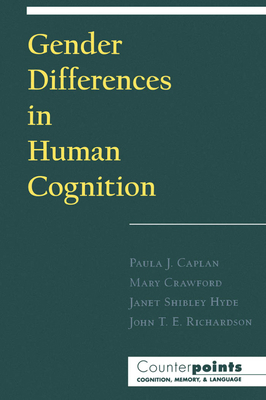 Gender Differences in Human Cognition 0195112911 Book Cover