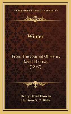 Winter: From The Journal Of Henry David Thoreau... 1164422715 Book Cover