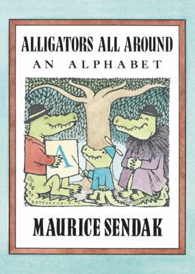 Alligators All Around Board Book: An Alphabet 0062668072 Book Cover