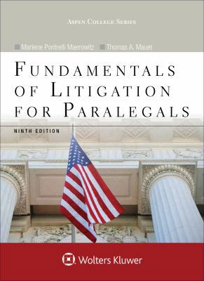 Fundamentals of Litigation for Paralegals 1454873388 Book Cover