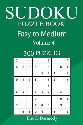300 Easy to Medium Sudoku Puzzle Book 1717119344 Book Cover