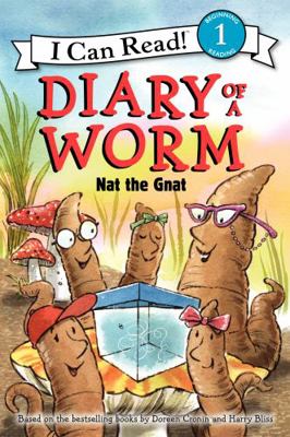 Diary of a Worm: Nat the Gnat 0062087088 Book Cover