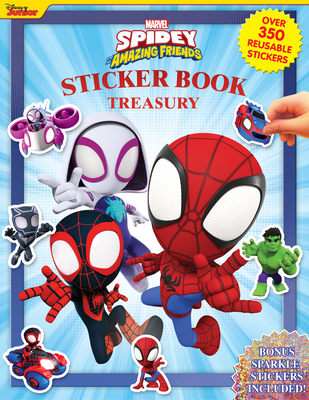 Marvel Spidey & Amaz. Friends Sticker Book Trea... 2764355769 Book Cover