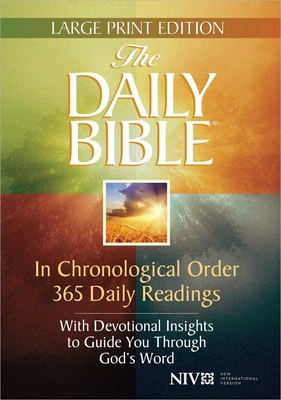 Daily Bible-NIV-Large Print [Large Print] 0736958525 Book Cover