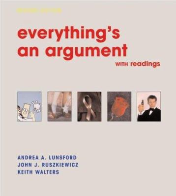 Everything's an Argument: With Readings 0312250347 Book Cover