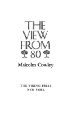 The View From 80 0670746142 Book Cover