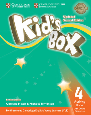 Kid's Box Level 4 Activity Book with Online Res... 1316628779 Book Cover