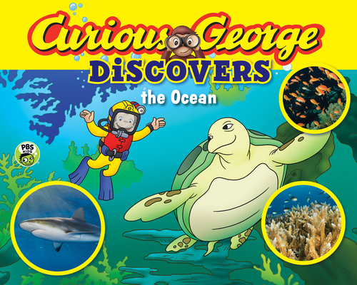 Curious George Discovers the Ocean 0544430654 Book Cover