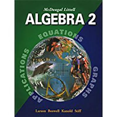 McDougal Littell Algebra 2: Student Edition (C)... 0618250204 Book Cover