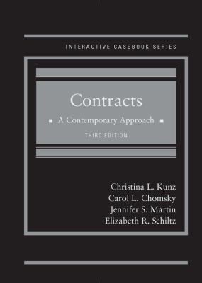 Contracts: A Contemporary Approach (Interactive... 1683288157 Book Cover