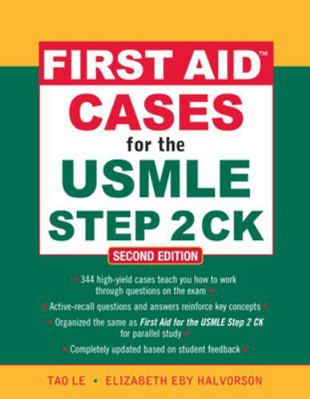 First Aid Cases for the USMLE Step 2 Ck, Second... 0071625704 Book Cover
