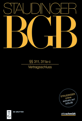 §§ 311, 311a-c [German] 3805913400 Book Cover