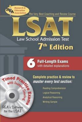 LSAT: The Very Best Coaching and Review Course ... 0878913629 Book Cover